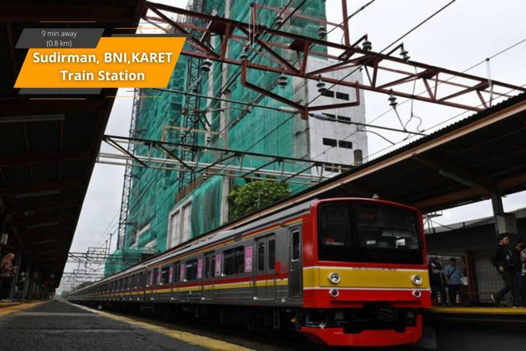 Modern & Comfy Studio In Central Jakarta, Scbd Exterior foto